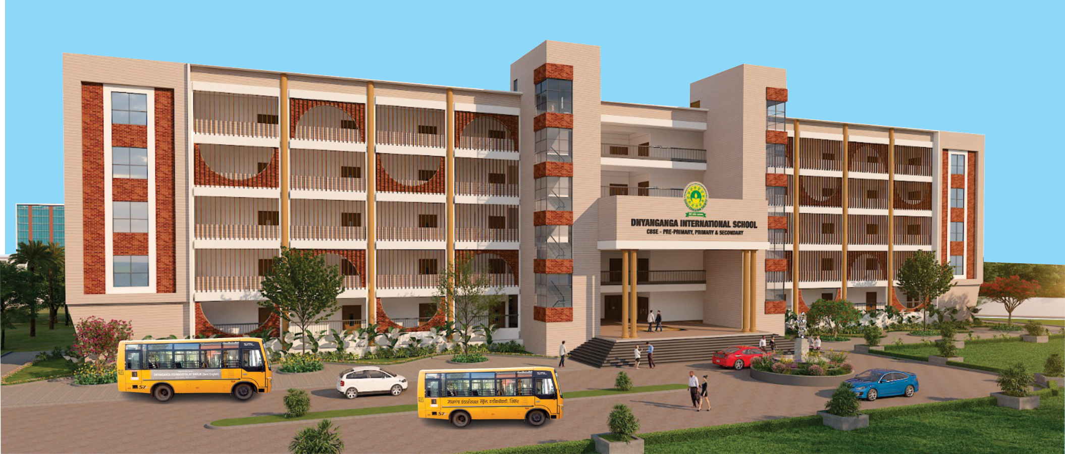 Dnyanganga International School Building